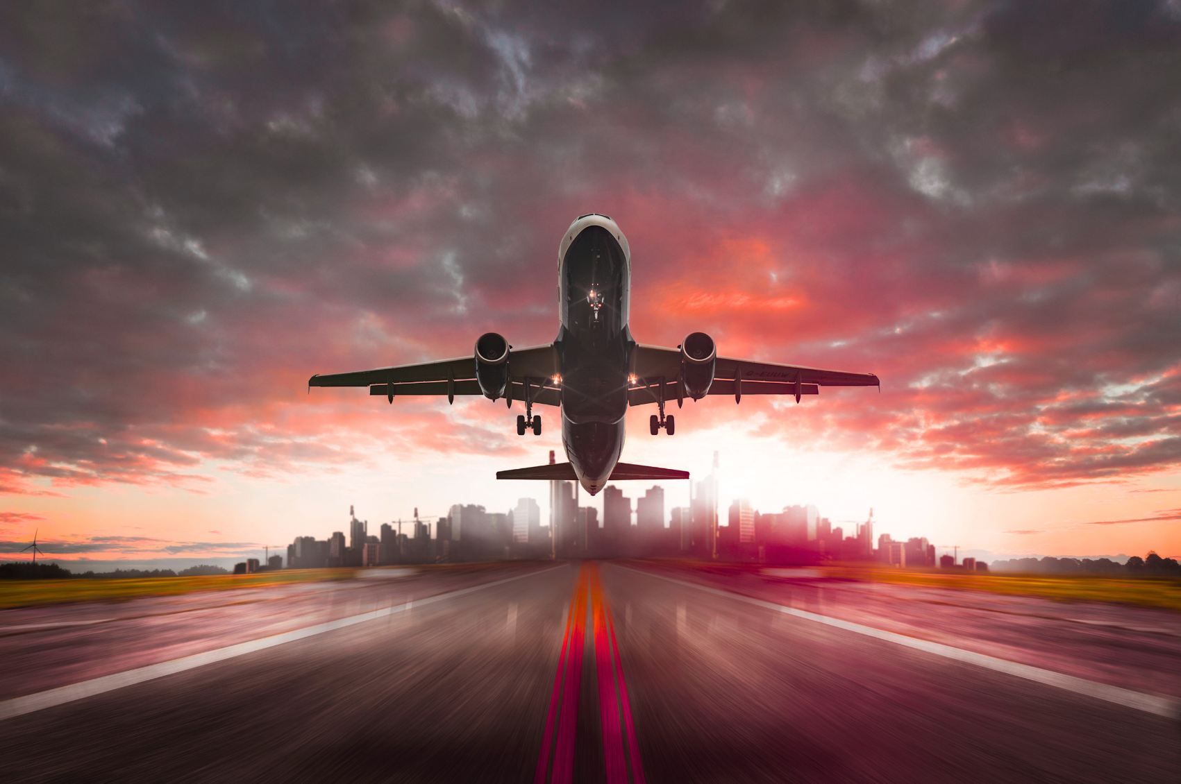 Express courier delivering a package quickly using smart logistics and real-time tracking.