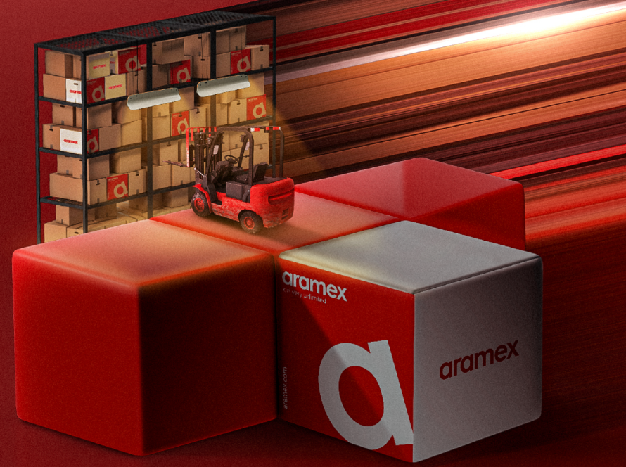 Warehouse worker managing packages, illustrating in-house logistics challenges and 3PL solutions.